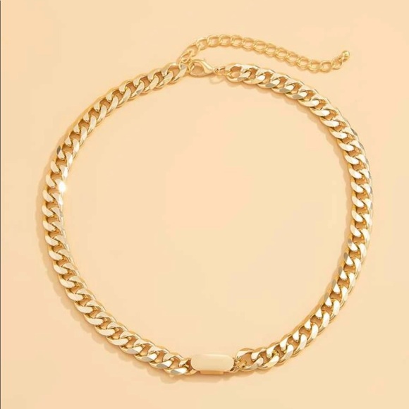 Stainless Steel Cuban Chain Necklace - Picture 2 of 4